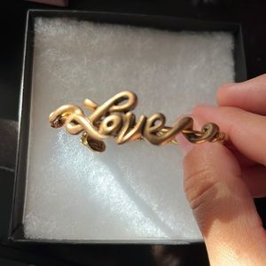 Brand New Gold Alex and Ani Love Wrap